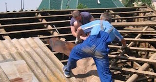 Демонтаж крыши в Камышине - стоимость работ от 728 рублей за м2